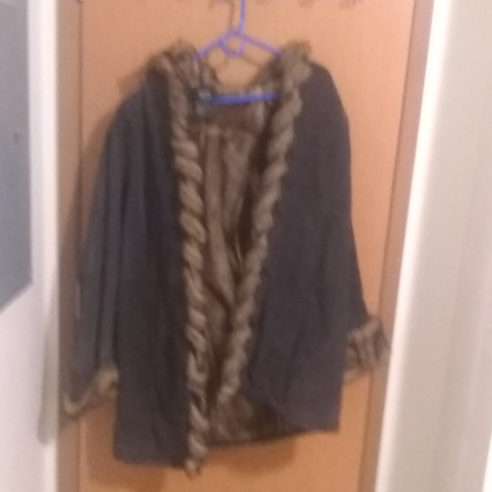 Suede coat